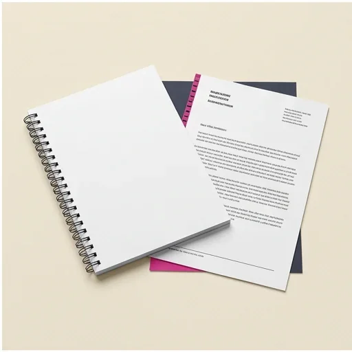 Representative documents & spiral binding